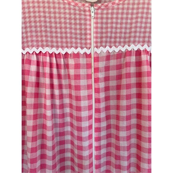 Vintage Shift Dress Flower Power Plus Size - Picture 2 of 7